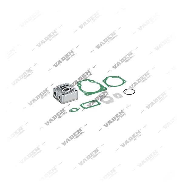 1) K029196K50, 15 05 50 Silindir Kapak, Kompresör Parçaları, Vaden