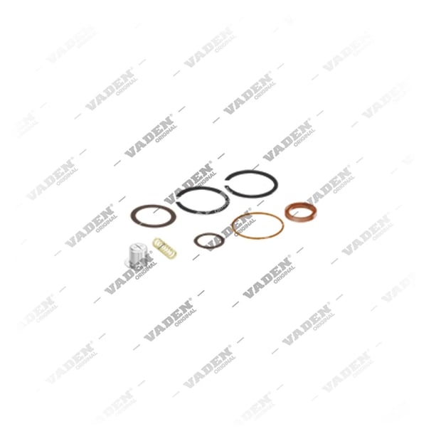 1) , 1900 030 200 Kit de válvulas, Kit reparo do compressor de freio a ar, Vaden