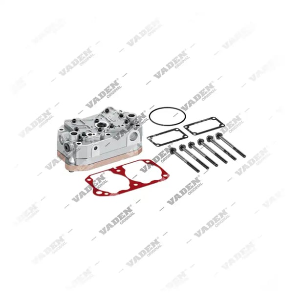1) , 25 28 50 Cabeçote, Kit reparo do compressor de freio a ar, Vaden