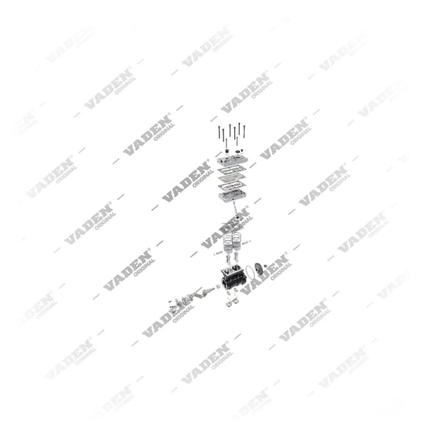 9) 20382345SP1,20478151SP1,20569928SP1,20773343SP1,20842990SP1,21388369SP1,85000360SP1,85000487SP1,85000614SP1,4127040060SP1,4127040067SP1,4127040100SP1,4127040107SP1,4127040140SP1,4127040147SP1,4127040240SP1, 1300 180 002 (7600 850 008, 3161258, 7403161258 dişli ile) Çift Silindirli, Kompresör, Vaden