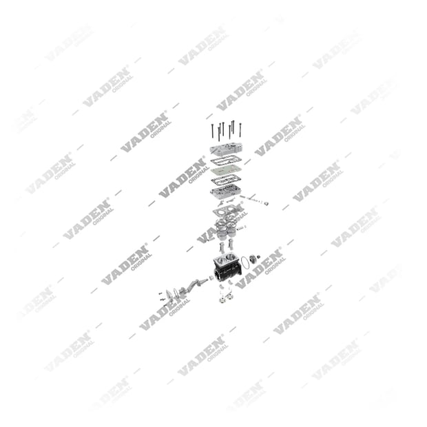 9) 20382347SP2,20547525SP2,20569224SP2,20701801SP2,85000117SP2,85000329SP2,85000336SP2,85000396SP2,4127040010SP2,4127040040SP2,4127040050SP2,4127040080SP2, 1300 010 002 (7600 850 004, 8170446, 7408170446 dişli ile) Çift Silindirli, Kompresör, Vaden