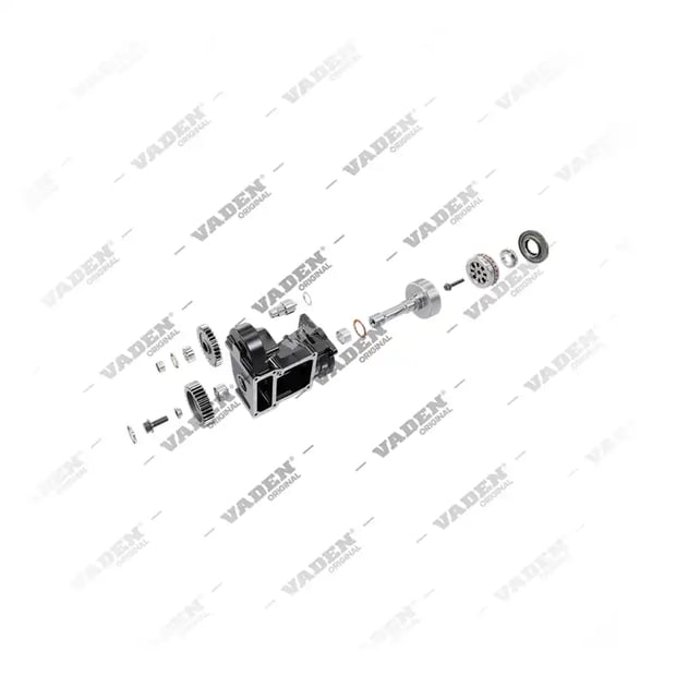1200 210 006 Corpo de acoplamento, Kit reparo do compressor de freio a ar – imagem 9