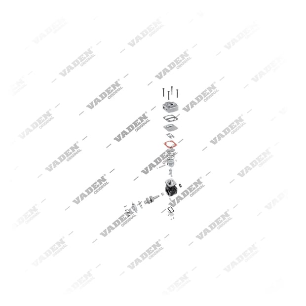 9) 500310901,9846501,ACX69D, 1500 150 001 Monocilindrico, Compressore d'aria, Vaden