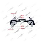 35503075526,35503075526,68323673, 4122009 ELSA 2- 22.5" Suporte de pinça, Vaden