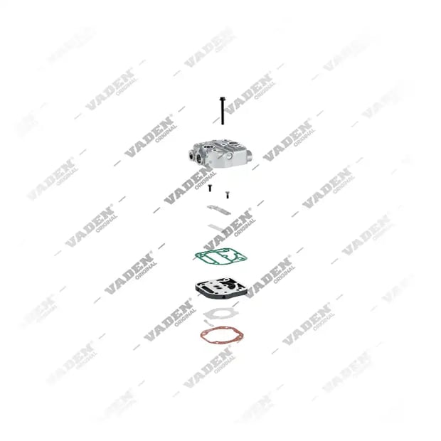 LK3812 S1 Testa del cilindro, Kit di riparazione per compressori per freni ad aria – immagine 2
