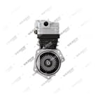 1300010002 (7600 850 004, 8170446, 7408170446 con engranaje), Bicilíndrico, Compresor de aire - Front View
