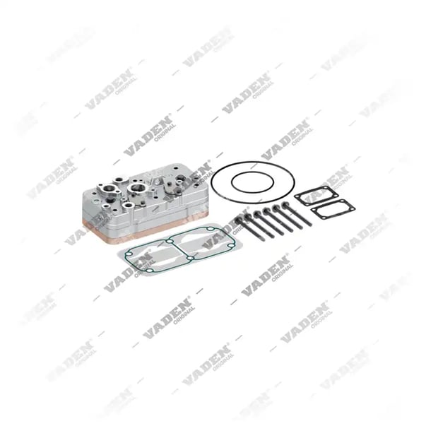 1) , 13 29 50 Cabeçote, Kit reparo do compressor de freio a ar, Vaden