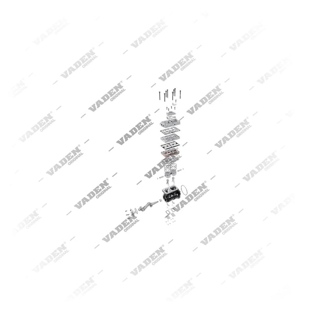 9) K093377N00,K093377N06,K093377N07,LK8907,7422083126, 1700 120 001 Çift Silindirli, Kompresör, Vaden