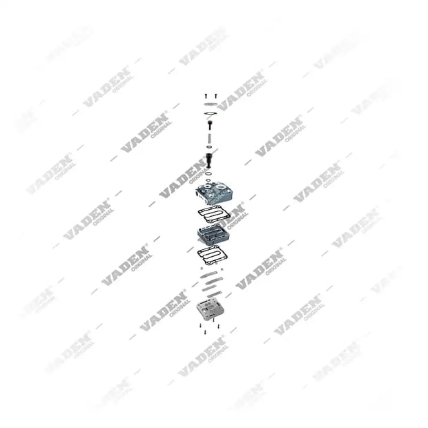 2) , 26 04 50 Silindir Kapak, Kompresör Parçaları, Vaden