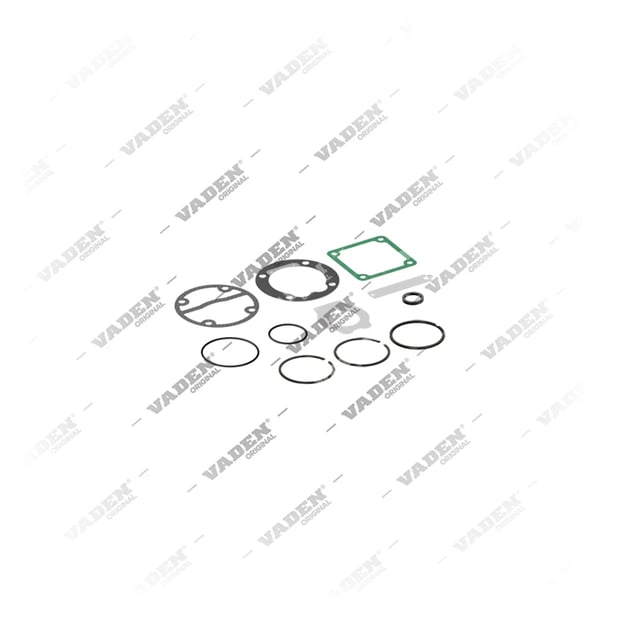 1) , 1100 150 760 Kit de reparação, Kit reparo do compressor de freio a ar, Vaden