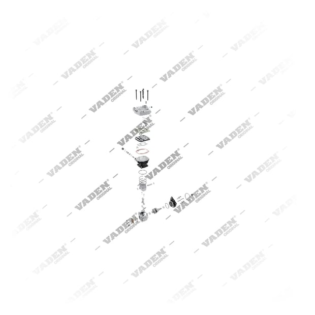 9) LK3966,1180581, 2000 060 002 Tek Silindirli, Kompresör, Vaden