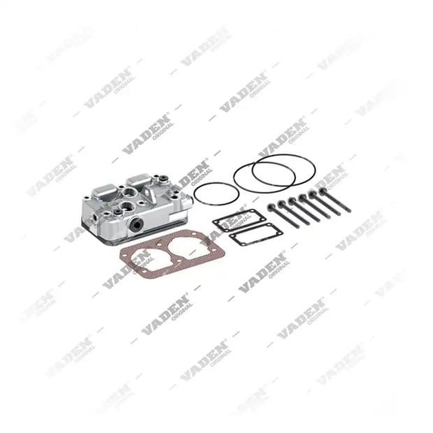1) , 16 02 50 Cabeçote, Kit reparo do compressor de freio a ar, Vaden