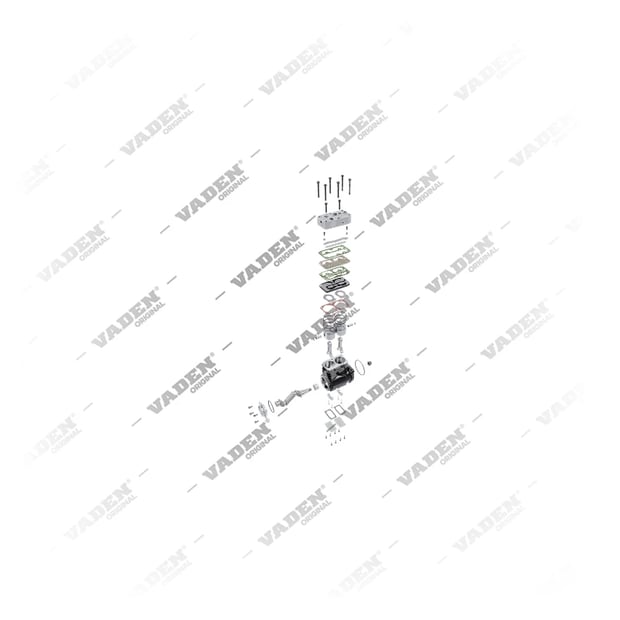 9) I90499000,I90499AT000,I90499ES,I90499X00,LP4813,1613632,5003336, 1300 110 002 Cilindro duplo, Compressor de ar, Vaden