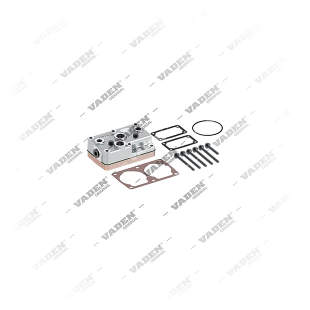 1) , 17 01 70 Cabeçote, Kit reparo do compressor de freio a ar, Vaden