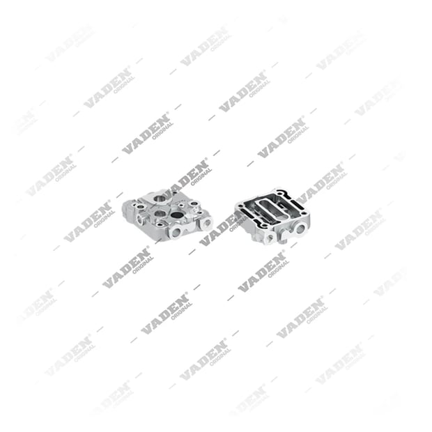 1) K014824, 25 19 10 Cabeçote, Kit reparo do compressor de freio a ar, Vaden