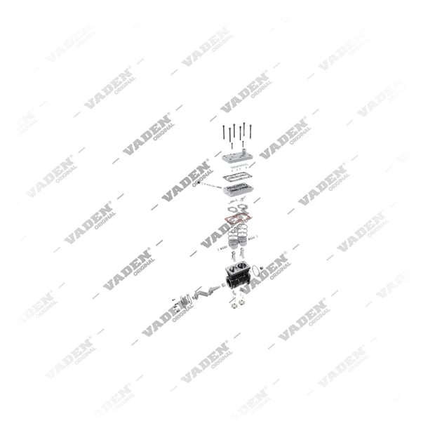 1100 010 020 Doppio cilindro, Compressore d'aria – immagine 9