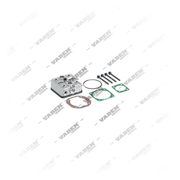 1) , 13 08 50 Cylinder Head, Air Brake Compressor Repair Kits, Vaden