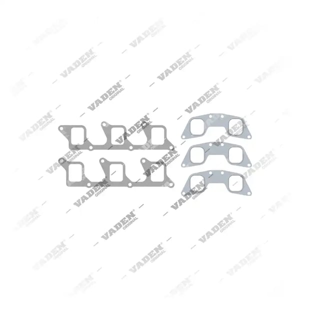 1) +5010477090,+5010477091,+5010477331, 1700 01 005 Junta, Coletor de escape, Vaden