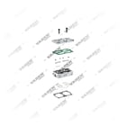 76625201000,K007996,K029207K50,93161842,93162116, 15 01 10 Silindir Kapak, Kompresör Parçaları, Vaden