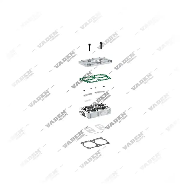 2) 76625201000,K007996,K029207K50,93161842,93162116, 15 01 10 Silindir Kapak, Kompresör Parçaları, Vaden