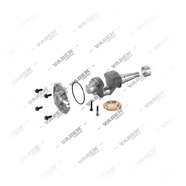 1) , 8100 851 007 Kit de reparação de cambotas, Kit reparo do compressor de freio a ar, Vaden