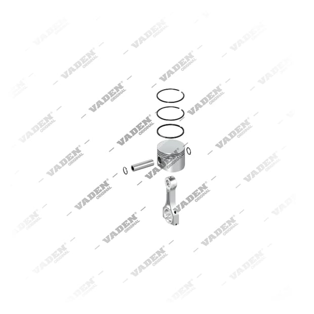 1) , 8000 750 001 Biyel Kolu & Piston, Kompresör Parçaları, Vaden