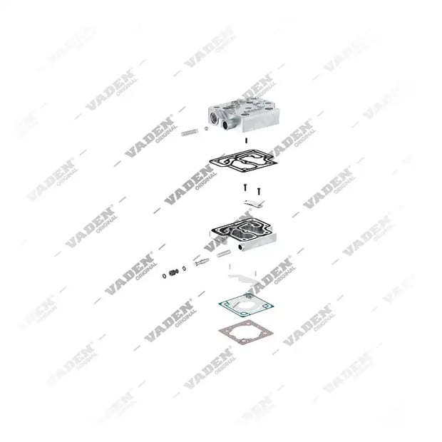 28 01 10 Cabeçote, Kit reparo do compressor de freio a ar – imagem 2