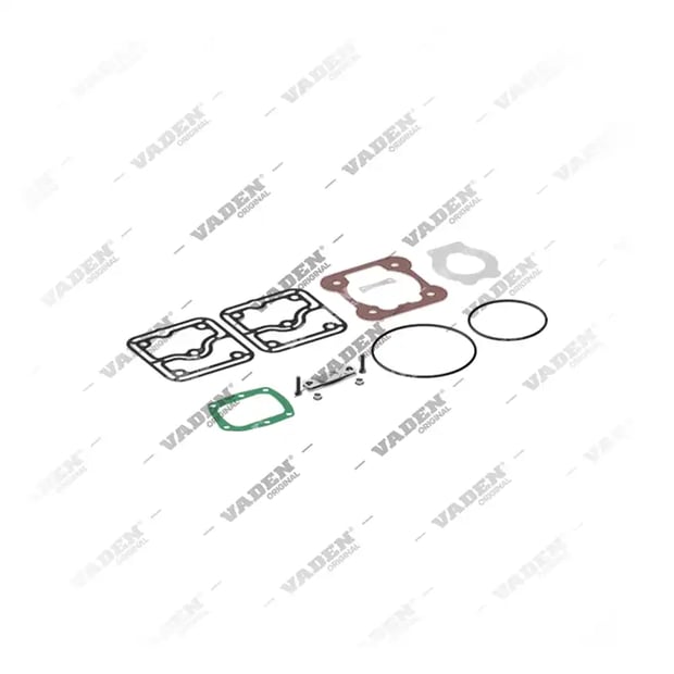 1) 51541017219S3,51541017239S3,51541017254S3,51541017261S3,51541019254S3,9115140010S3,9115140020S3, 1200 050 100 Kit de reparação, Kit reparo do compressor de freio a ar, Vaden