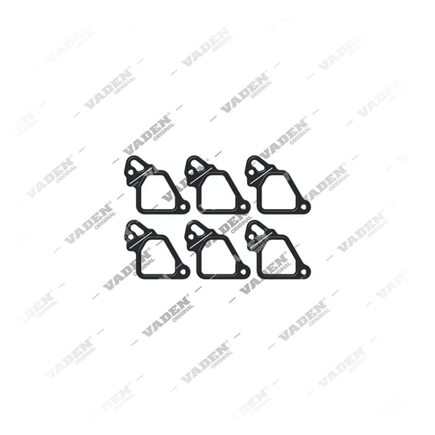 1) 51089020208,51089020212, 1200 01 004 Junta, Coletor de escape, Vaden