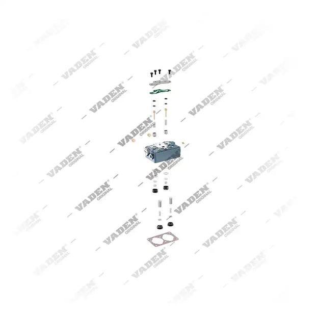 2) 107082, 22 04 50 Silindir Kapak, Kompresör Parçaları, Vaden