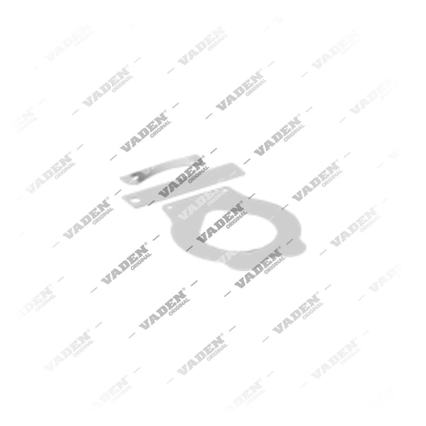 1) , 1300 080 200 Kit de válvulas, Kit reparo do compressor de freio a ar, Vaden