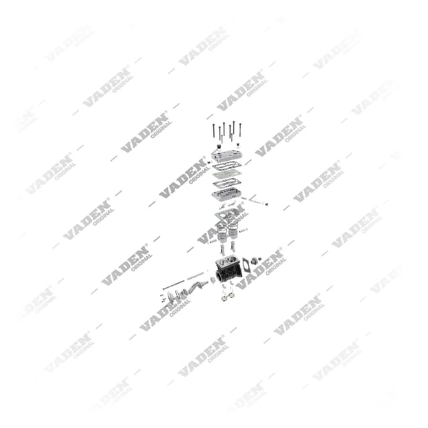 9) 9115531010,4571301915, 1100 020 004 Zweizylinder, Luftkompressor, Vaden