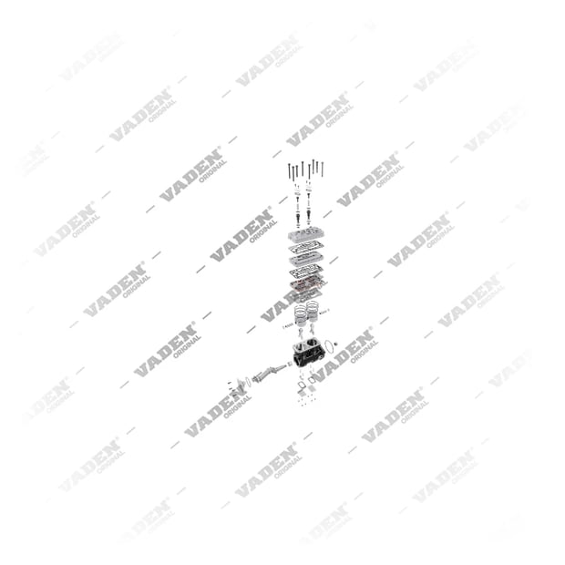 9) K088809N00,K088809N06,K088809N07,LK4979,7422040616, 1700 140 001 Çift Silindirli, Kompresör, Vaden