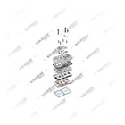 K100417N06S1,K100417N07S1,LS8902S1,7422147345S1, 17 13 50 Silindir Kapak, Kompresör Parçaları, Vaden