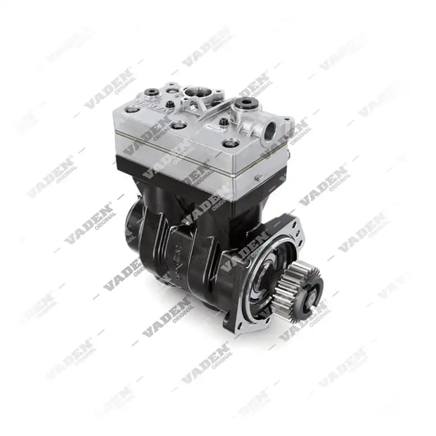 1) 9125120060SP1,9125120067SP1,20770303SP1, 1300190009 (7600 880 003, 1549425 com engrenagem), Cilindro duplo, Compressor de ar, Vaden