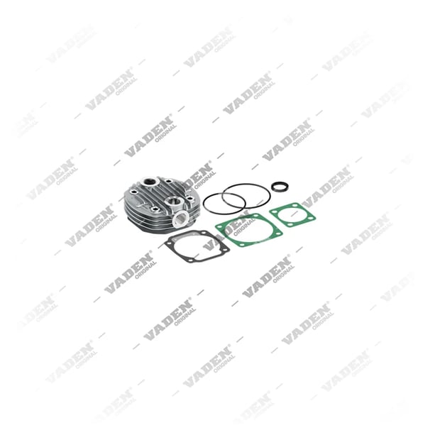 1) 0001307320, 11 17 80 Cylinder Head, Air Brake Compressor Repair Kits, Vaden