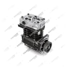 8119270SP1 VOLVO (7600 750 002, 470775, 478777 с шестеренкой), Двухцилиндровый, Компрессор воздуха - Front Perspective View