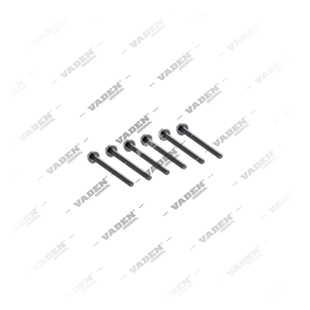 1) , 2500 200 190 Parafuso, Kit reparo do compressor de freio a ar, Vaden