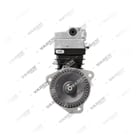 1300195002 (7600 850 009, 20364148 con engranaje), Bicilíndrico, Compresor de aire - Front View
