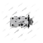 1700030002 (7600 850 004, 8170446, 7408170446 con ingranaggio), Doppio cilindro, Compressore d'aria - Top View