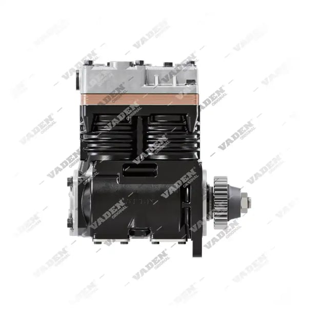 1700 010 004 (7600 750 008, 5000686842 com engrenagem) Cilindro duplo, Compressor de ar – imagem 5