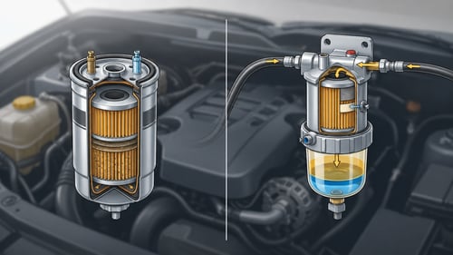 Diesel Fuel Filter and Water Separator Filter: Function and Replacement Interval