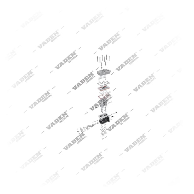 9) II30899,II30899ATV,II30899V,K000237000,K000237C57,K000237X00,K000237X57,LP4960,20442353,8112851,8157550,85000065, 1300 050 005 Çift Silindirli, Kompresör, Vaden