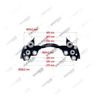 68322778,68322849,3092253,1489072, 4122010 DUCO- 22.5" Держатель суппорта, Скоба Суппорта, Ваден