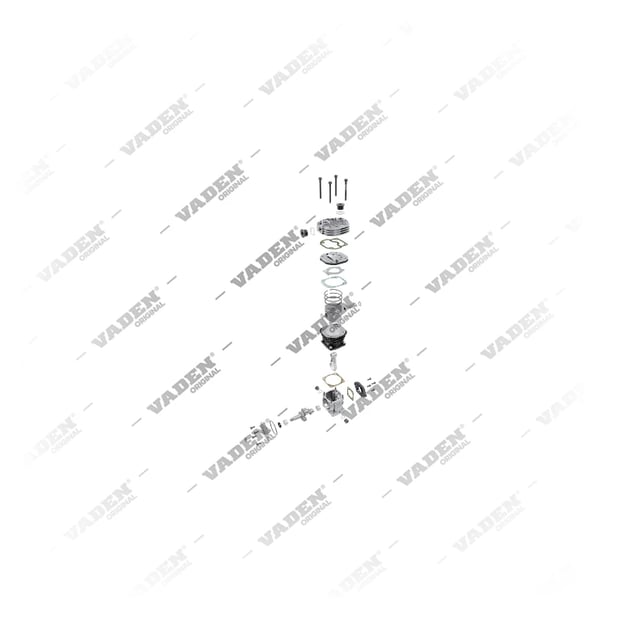 9) I87904,I87904AT,LK1808,0031319701, 1100 170 005 Single Cylinder, Air Compressor, Vaden