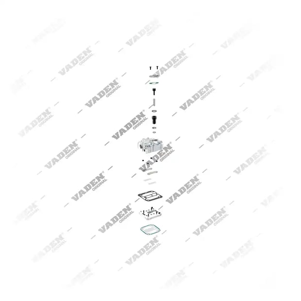 2) LK3857S1, 25 14 50 Silindir Kapak, Kompresör Parçaları, Vaden