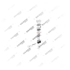 1241874,1241874A,1241874R,1321470,1321470A,1321470R,1366290,II15697,II34840,LP4823,SEB01782000, 1600 020 001 Double cylindre, Compresseur d'air, Vaden