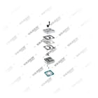 9115148002,81541146022, 12 05 20 Silindir Kapak, Kompresör Parçaları, Vaden