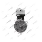 1300190006 (7600 850 006, 8131848, 7408131848 con ingranaggio), Doppio cilindro, Compressore d'aria - Front View