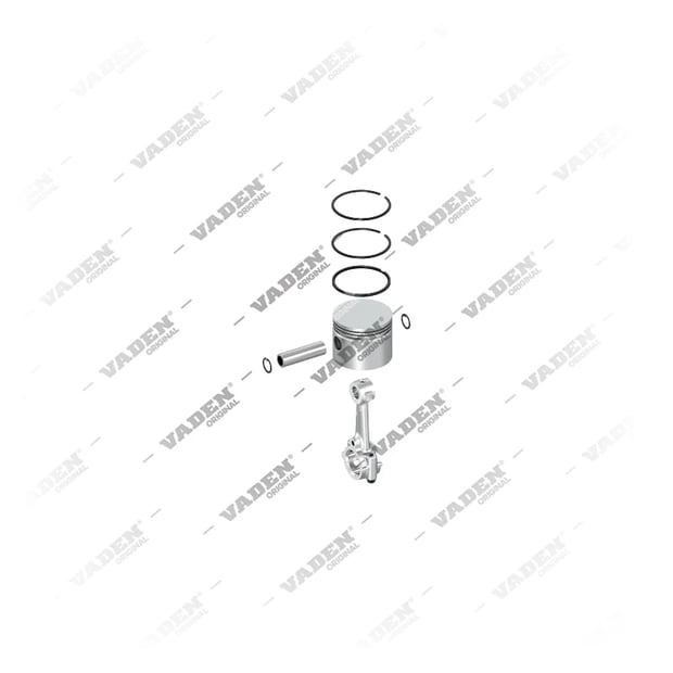 1) , 8000 750 002 Biyel Kolu & Piston, Kompresör Parçaları, Vaden